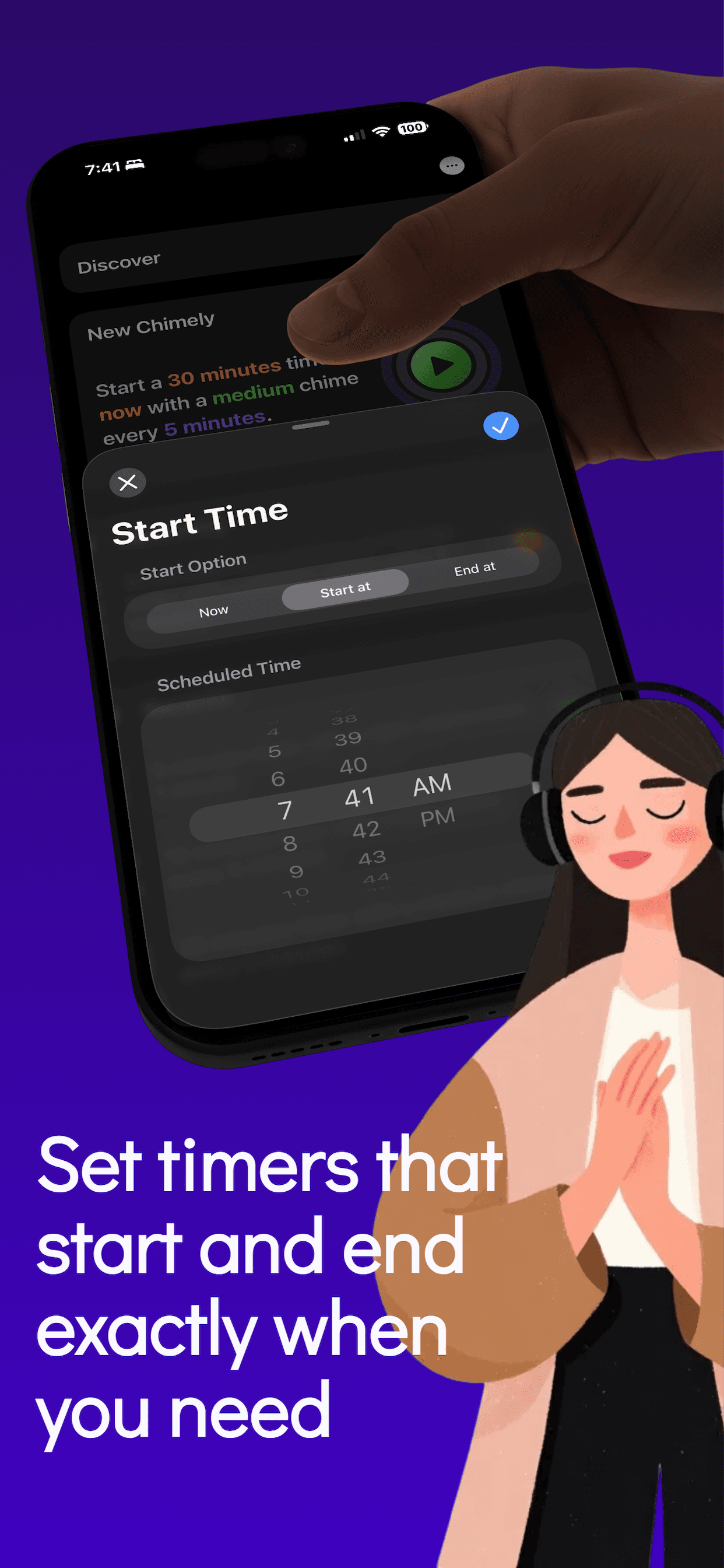 Chimely countdown timer screen 3